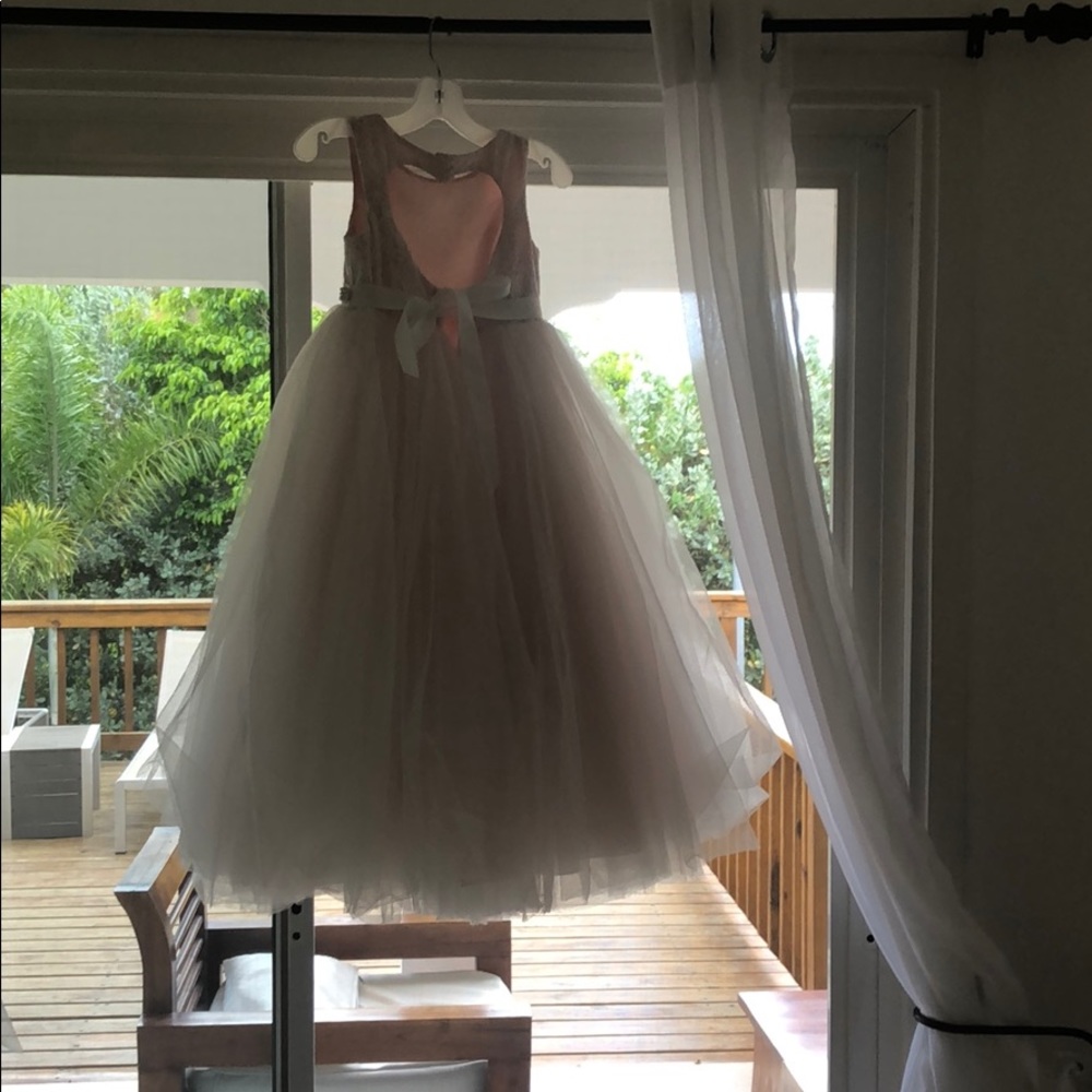 David’s bridal Flower Girl dress